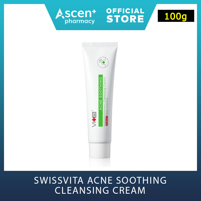 SWISSVITA Acne Soothing Cleansing Cream [100g]