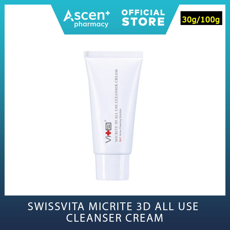 SWISSVITA Micrite 3D All Use Cleanser Cream [100g]