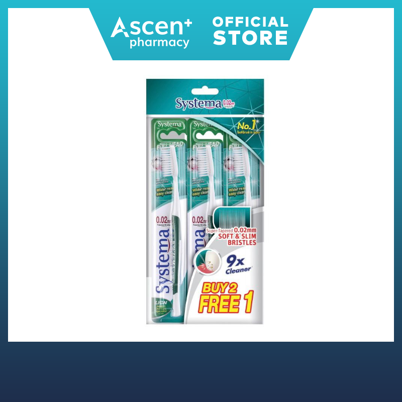 Systema Toothbrush Full Head [B2F1]