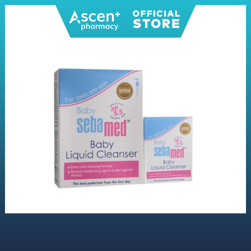 SEBAMED Baby Liquid Cleanser [1000ml FOC 200ml]