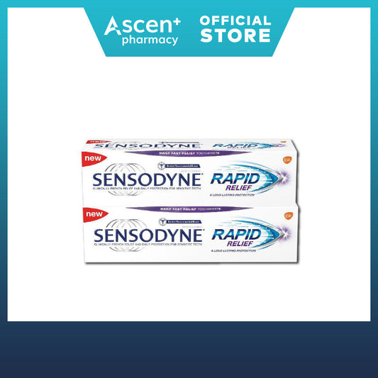 SENSODYNE Rapid Relief Original Toothpaste [2x100g]