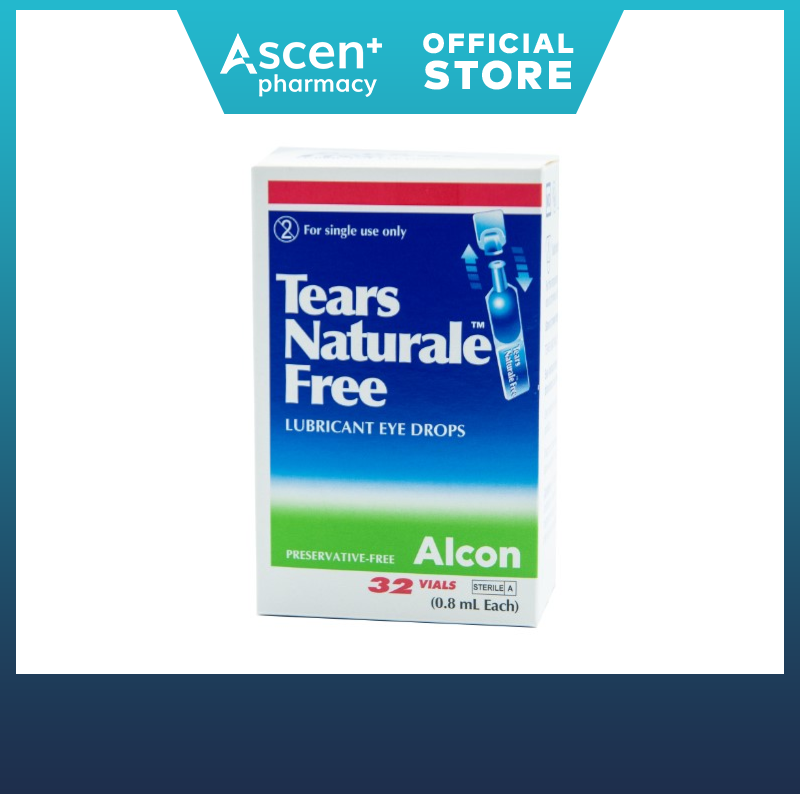 ALCON Tears Naturale Free Lubricant Eye Drops [32s]