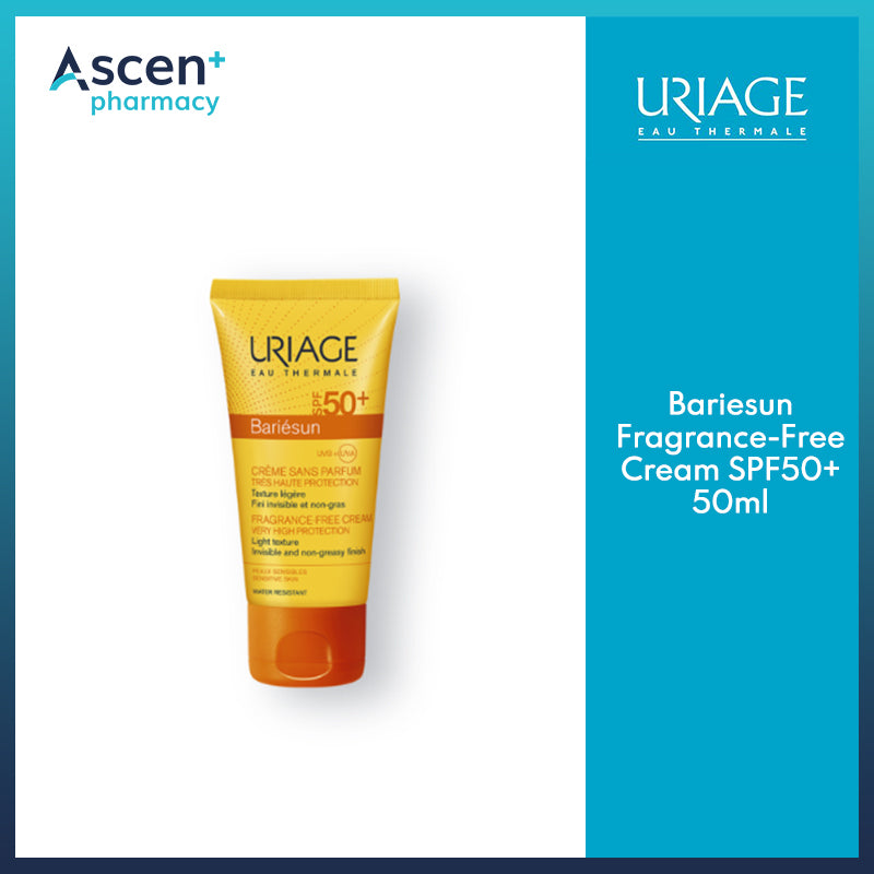 URIAGE Bariesun Fragrance-Free Cream SPF50+ [50ml]