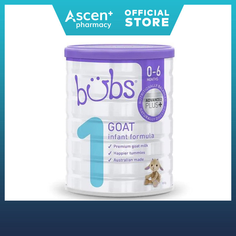 BUBS Advanced Plus+ Goat Infant Formula S1 [800g]