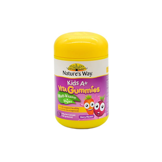 NATURE'S WAY Kids A+ Vita Multivitamin Berry Gummies [120s]