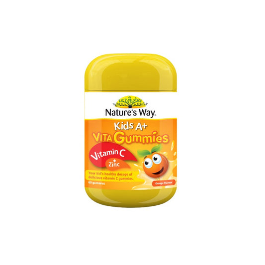 NATURE'S WAY Kids Vita Vitamin C + Zinc Gummies [60s]
