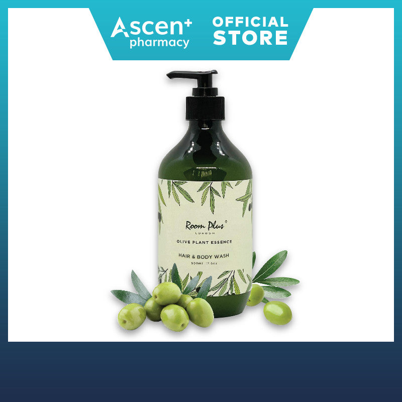 ROOMPLUS LONDON - Olive Plant Essence Hair & Body Wash [500ml]
