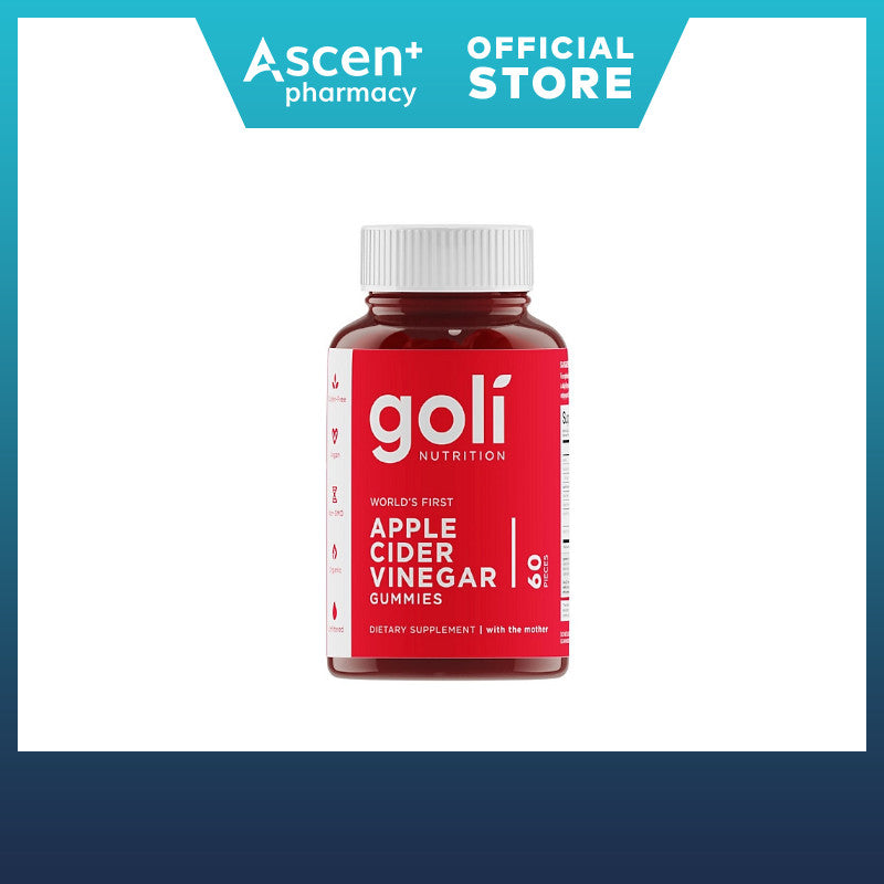 GOLI Nutrition 苹果醋软糖 [60 粒]