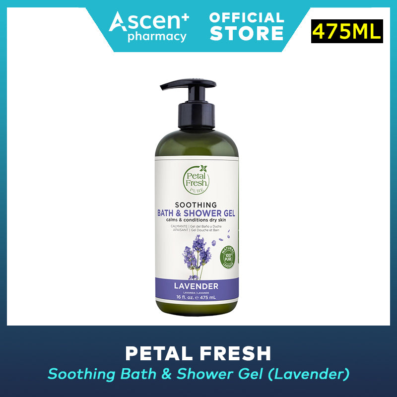 PETAL FRESH Soothing Lavender Bath & Shower Gel [475ml]