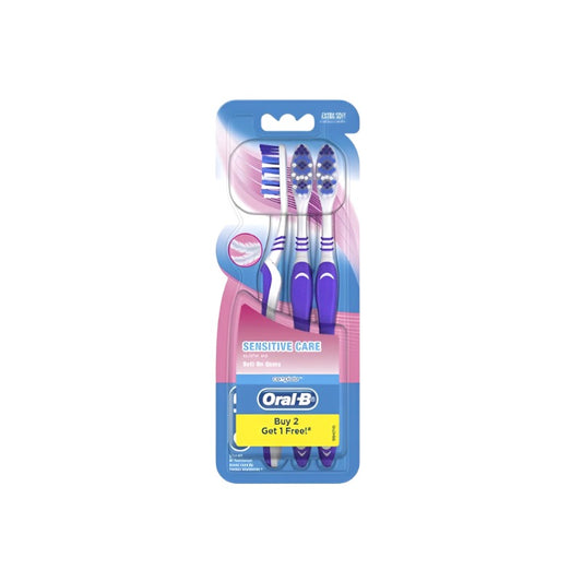 ORAL B Toothbrush Complete Sensitive Care B2F1 [3s]