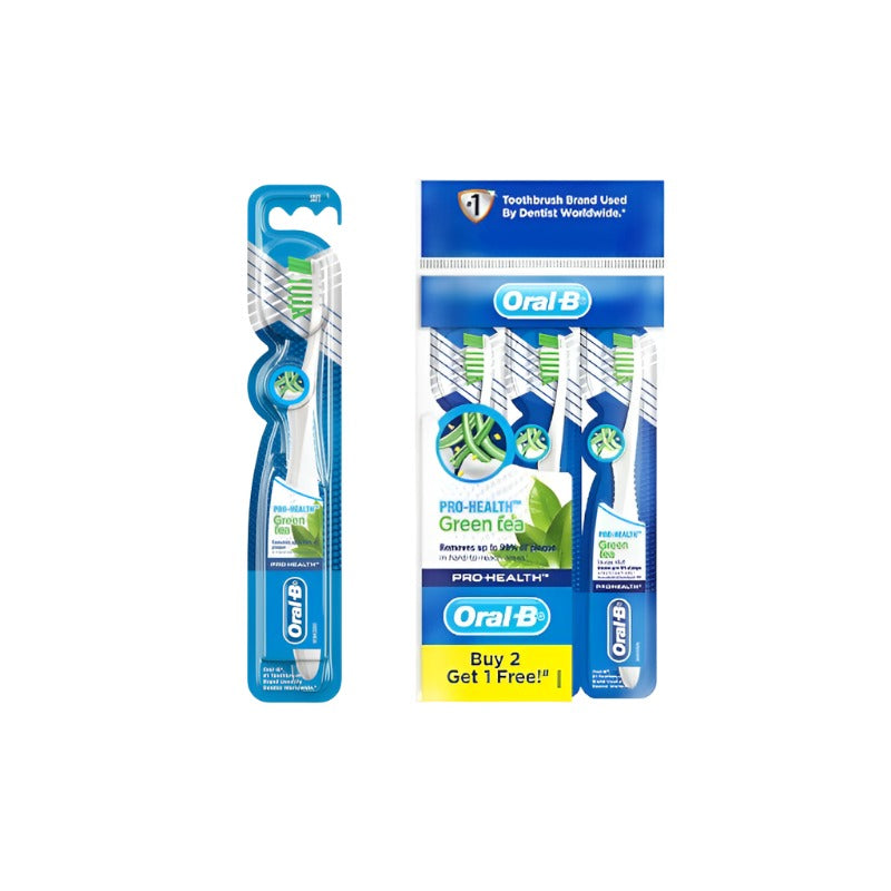 ORAL B Toothbrush Pro-Health Green Tea [1s/B2F1]