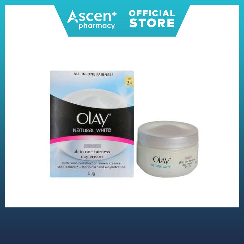 OLAY Natural White Rich all in One Fairness SPF24 Day Cream [50G]