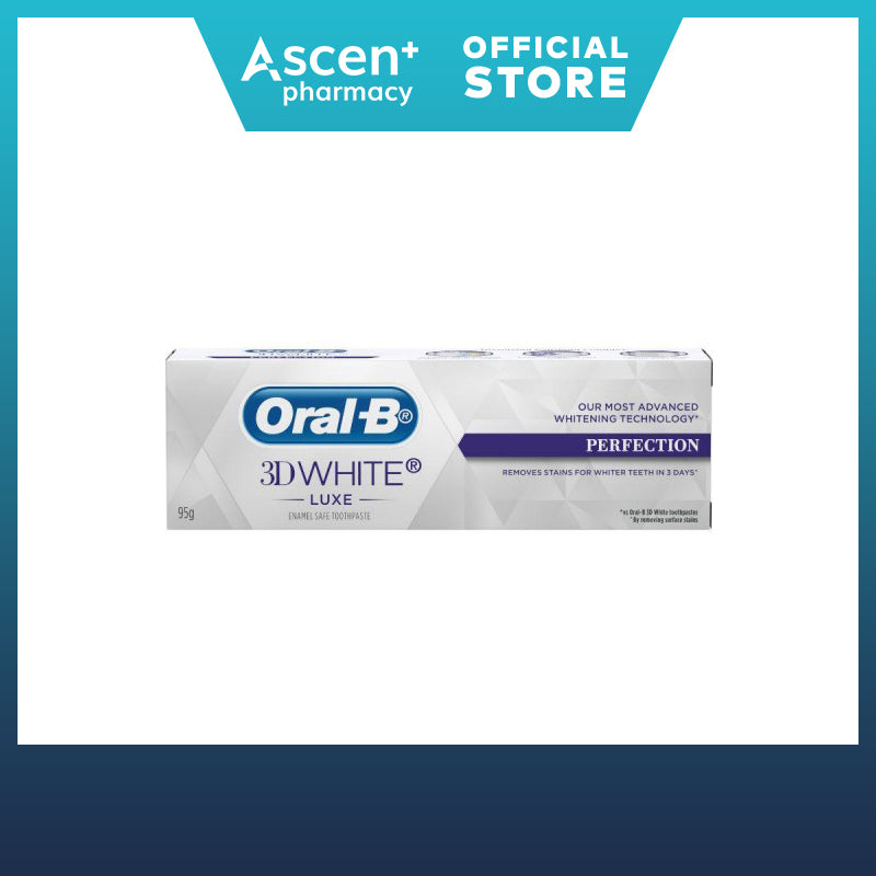 ORAL-B 3D White Luxe Toothpaste [95g] Perfection