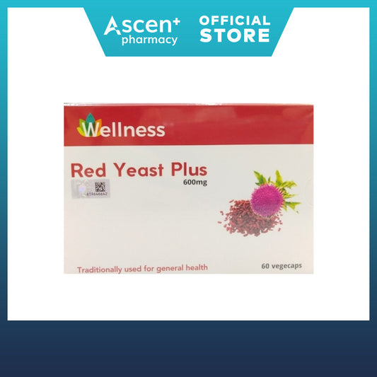 Wellness Red Yeast Plus 600mg [2x60s]